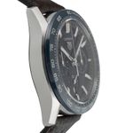 TAG Heuer Carrera CBN2A1A (Onbekend (willekeurig serienummer)) - Blauw wijzerplaat 44mm Staal (7/8)