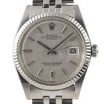 Rolex Datejust 1601 (1972) - Silver dial 36 mm Steel case (8/8)