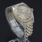 Rolex Datejust 1601 (1969) - Grey dial 36 mm Gold/Steel case (6/7)