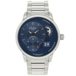 Glashütte Original PanoMaticLunar 1-90-02-46-32-61 (2023) - Blauw wijzerplaat 40mm Staal (1/5)