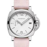 Panerai Luminor Due PAM01425 (2026) - Wit wijzerplaat 38mm Staal (1/1)