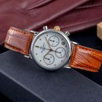 IWC Portofino Chronograph IW373004 (1992) - White dial 29 mm Steel case (2/8)