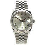 Rolex Datejust 36 126234 (2023) - Silver dial 36 mm Steel case (2/8)