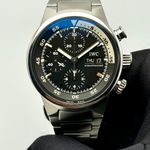 IWC Aquatimer Chronograph IW371928 (2004) - Black dial 41 mm Steel case (3/8)