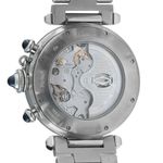 Cartier Pasha 2113 (2006) - White dial 38 mm Steel case (6/7)