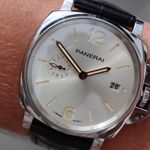 Panerai Luminor Due PAM01249 (2022) - Silver dial 42 mm Steel case (1/8)