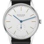 NOMOS Orion 38 387 (2026) - Wit wijzerplaat 38mm Staal (1/1)