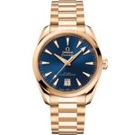 Omega Seamaster Aqua Terra 220.50.38.20.03.001 (2025) - Blue dial 38 mm Yellow Gold case (1/1)