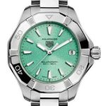 TAG Heuer Aquaracer Lady WBP1315.BA0005 (2025) - Turquoise wijzerplaat 34mm Goud/Staal (1/1)