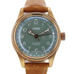 Oris Big Crown Pointer Date 01 754 7749 3167-07 5 17 66BR (2024) - Groen wijzerplaat 36mm Brons (2/2)