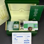 Rolex Lady-Datejust 179160 (2010) - Zwart wijzerplaat 26mm Staal (3/8)