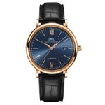 IWC Portofino Automatic IW356522 (2025) - Blue dial 40 mm Red Gold case (1/1)