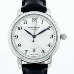Montblanc Star 117574 (2023) - Silver dial 39 mm Steel case (1/4)