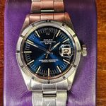 Rolex Oyster Perpetual Date 1501 (1969) - Blue dial 34 mm Steel case (4/5)