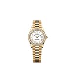 Rolex Datejust 31 278288RBR (2025) - White dial 31 mm Yellow Gold case (1/1)