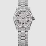 Rolex Lady-Datejust 279459RBR (2025) - Silver dial 28 mm White Gold case (1/1)