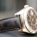 Rolex Sky-Dweller 326135 (2016) - Brown dial 42 mm Rose Gold case (5/8)