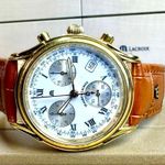 Maurice Lacroix Les Classiques Chronographe 04663 (1995) - White dial 39 mm Gold/Steel case (8/8)