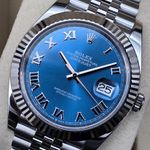 Rolex Datejust 41 126334 (2024) - Blue dial 41 mm Steel case (1/8)
