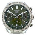 TAG Heuer Carrera CBN2A10.BA0643 (2024) - Groen wijzerplaat 44mm Staal (1/8)