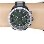 TAG Heuer Carrera CBN2A10.BA0643 (2024) - Groen wijzerplaat 44mm Staal (2/8)