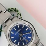 Rolex Oyster Perpetual 28 276200 (2023) - Blue dial 28 mm Steel case (3/7)