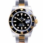 Rolex Submariner Date 116613LN (2017) - Black dial 40 mm Gold/Steel case (3/8)