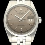 Rolex Datejust 1601 (1972) - Grey dial 36 mm Steel case (1/8)