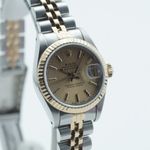 Rolex Lady-Datejust 69173 (1985) - Champagne wijzerplaat 26mm Goud/Staal (4/8)