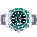 Rolex Submariner Date 116610LV (Onbekend (willekeurig serienummer)) - Groen wijzerplaat 40mm Staal (5/8)