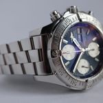 Breitling Superocean Chronograph II A13340 (2007) - Blue dial 42 mm Steel case (7/8)