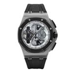 Audemars Piguet Royal Oak Offshore Tourbillon Chronograph 26387IO.OO.D002CA.01 (Unknown (random serial)) - Transparent dial 44 mm Titanium case (1/1)