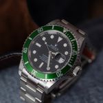 Rolex Submariner Date 16610LV (2008) - Black dial 40 mm Steel case (5/8)