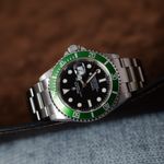 Rolex Submariner Date 16610LV (2008) - Black dial 40 mm Steel case (3/8)