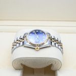 Rolex Datejust 31 68273 (1994) - Blue dial 31 mm Gold/Steel case (4/7)