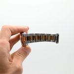 Rolex Submariner Date 16613 (2000) - Blauw wijzerplaat 40mm Goud/Staal (14/14)