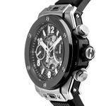Hublot Big Bang 411.NM.1171.RX  (2024) - Transparent dial 42 mm Titanium case (4/7)