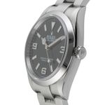 Rolex Explorer 124270 (Unknown (random serial)) - Black dial 36 mm Steel case (5/8)