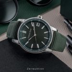 Audemars Piguet CODE 11.59 15210ST.OO.A056KB.01 (Unknown (random serial)) - Green dial 41 mm Steel case (2/8)