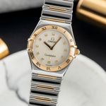 Omega Constellation 1371.71.00 (1998) - White dial 26 mm Gold/Steel case (3/8)