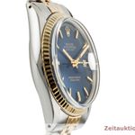 Rolex Datejust 1601 (1975) - Blue dial 36 mm Gold/Steel case (7/8)
