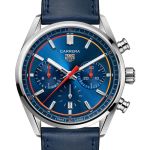 TAG Heuer Carrera CBN201D.FC6543 (2023) - Blauw wijzerplaat 42mm Staal (2/3)