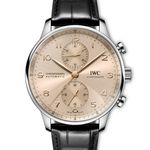 IWC Portuguese Chronograph IW371624 (2024) - Grijs wijzerplaat 41mm Staal (1/1)