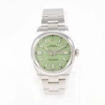 Rolex Oyster Perpetual 41 134300 (2025) - Groen wijzerplaat 41mm Staal (3/8)