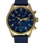 IWC Pilot Chronograph IW388109 (2024) - Blue dial 41 mm Bronze case (1/3)