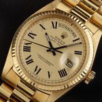 Rolex Day-Date 1803 (1975) - Champagne dial 36 mm Yellow Gold case (3/7)