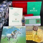 Rolex Lady-Datejust 79173 (2000) - Blauw wijzerplaat 26mm Goud/Staal (2/8)