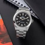 Rolex Explorer 224270 (Unknown (random serial)) - Black dial 40 mm Steel case (1/8)