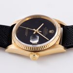 Rolex Datejust 36 16018 (1981) - Black dial 36 mm Yellow Gold case (5/8)