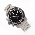 Sinn Unknown 506.010 (Unknown (random serial)) - Black dial 43 mm Steel case (2/8)